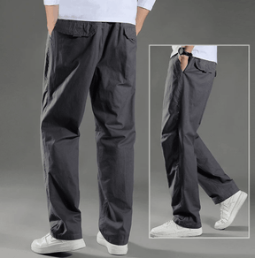 Calça Cargo UrbanFlex - Tecido de Algodão